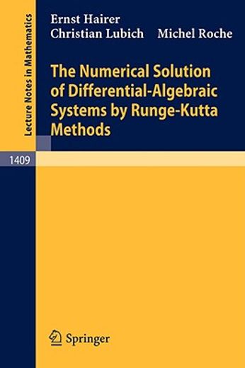 the numerical solution of differential-algebraic systems by runge-kutta methods (en Inglés)