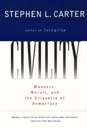 civility,manners, morals, and the etiquette of democracy