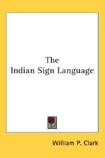 the indian sign language