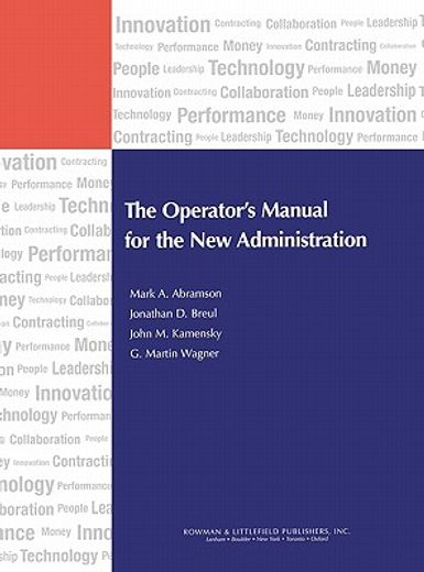 the operator´s manual for the new administrator