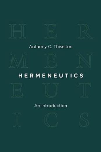 hermeneutics,an introduction