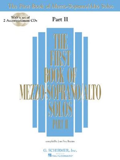 the first book of mezzo-soprano/alto solos