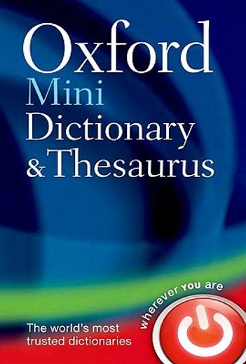 oxford mini dictionary & thesaurus (en Inglés)