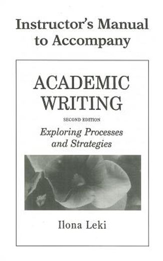 academic writing prof (en Inglés)
