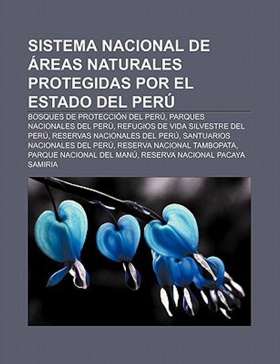 Libro Sistema Nacional De Reas Naturales Protegidas Por El Estado Del ...