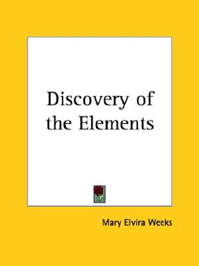 discovery of the elements 1933