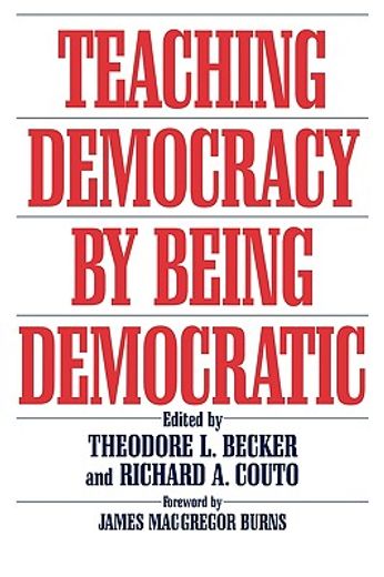 teaching democracy by being democratic