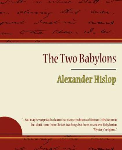two babylons - alexander hislop