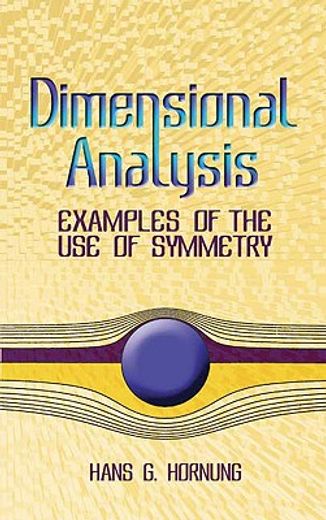 dimensional analysis,examples of the use of symmetry (in English)