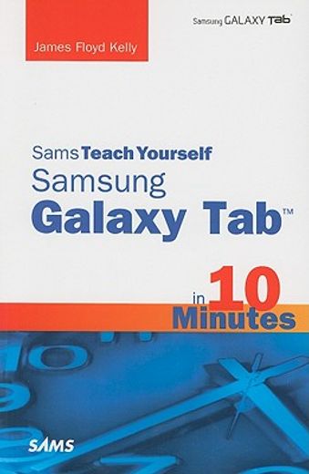 sams teach yourself galaxy tab in 10 minutes