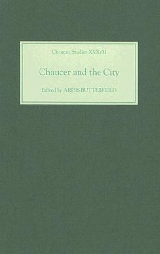 chaucer and the city