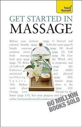 teach yourself get started in massage