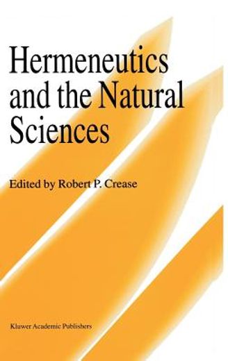 hermeneutics and the natural sciences (en Inglés)