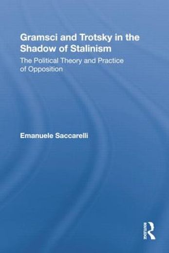 gramsci and trotsky in the shadow of stalinism,the political theory and practice of opposition