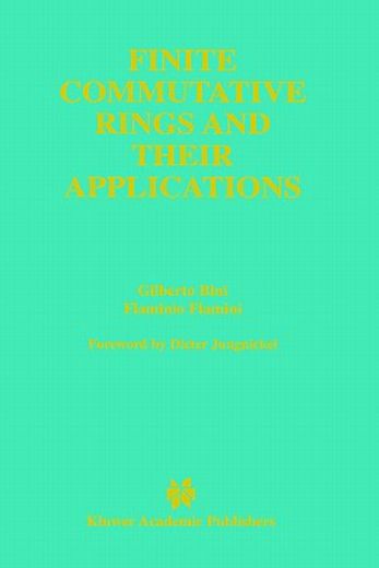 finite commutative rings and their applications