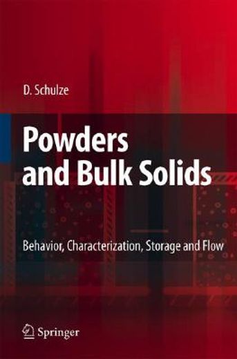 powders and bulk solids,behavior, characterization, storage and flow