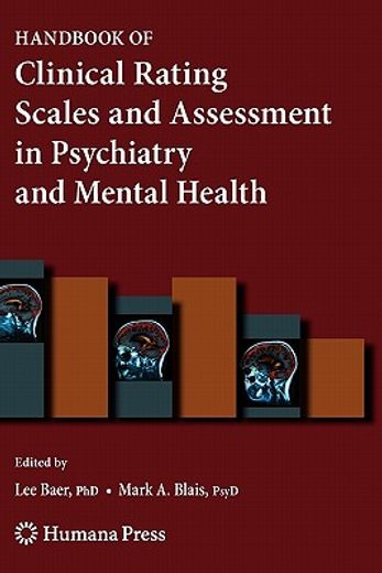handbook of clinical rating scales and assessment in psychiatry and mental health