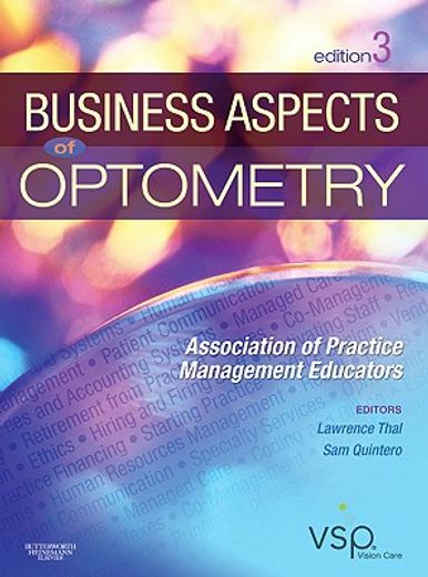 Business Aspects of Optometry (en Inglés)