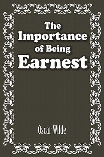 the importance of being earnest