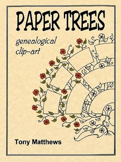 paper trees,genealogical clip-art