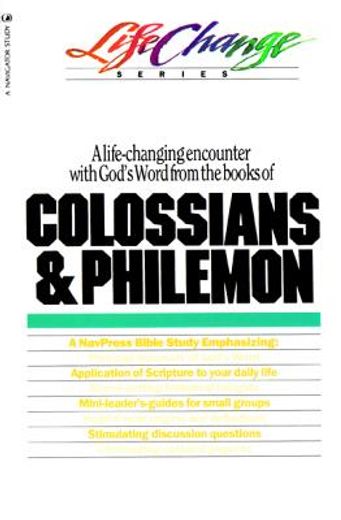 colossians and philemon