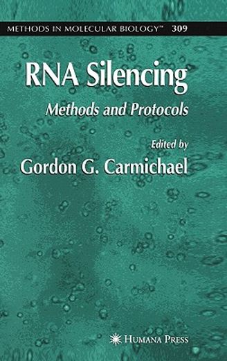 rna silencing,methods and protocols