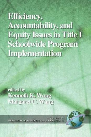 efficiency, accountability, and equity issues in title 1 schoolwide program implementation