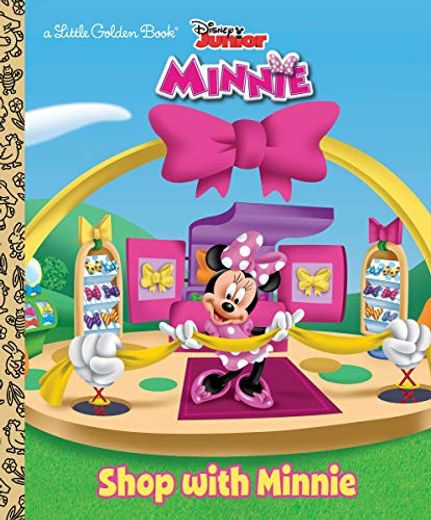 Shop With Minnie (Disney Junior: Mickey Mouse Clubhouse) (Little Golden Book) (en Inglés)