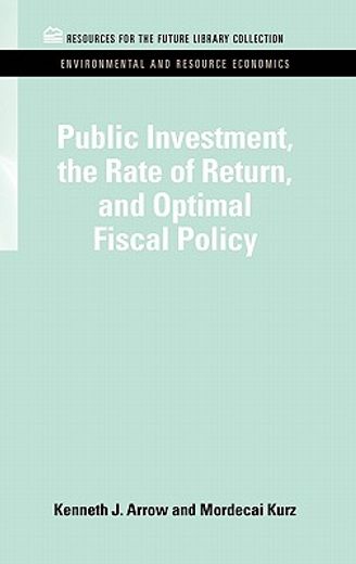 public investment, the rate of return, and optimal fiscal policy