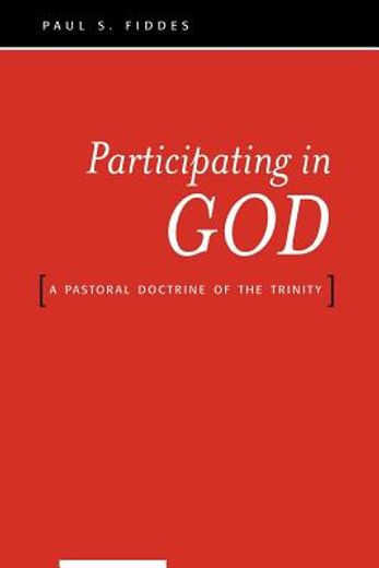 participating in god,a pastoral doctrine of the trinity (en Inglés)