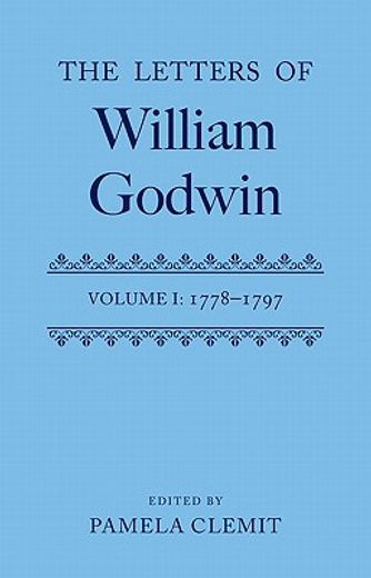 the letters of william godwin,1778-1797