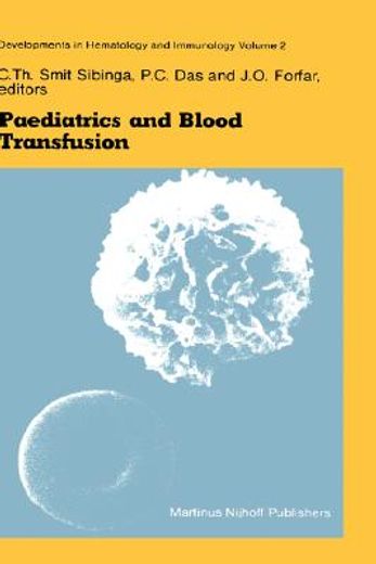 pediatrics and blood transfusion (en Inglés)