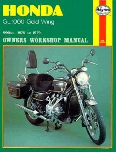 honda gl1000 gold wing owners workshop manual, 1975-1979