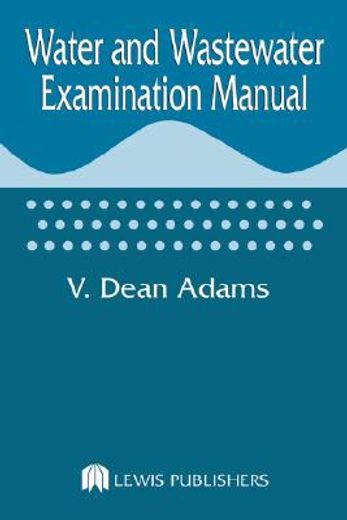 water and wastewater examination manual