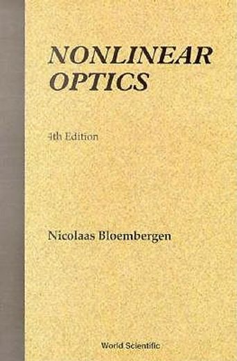 Nonlinear Optics (4th Edition)