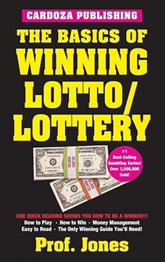 the basics of winning lotto/lottery