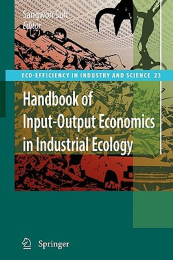 handbook on input-output economics for industrial ecology