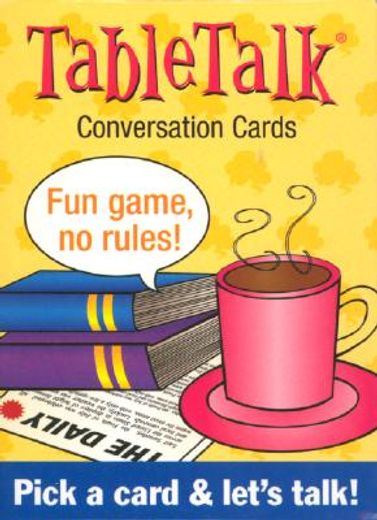 tabletalk conversation cards (en Inglés)