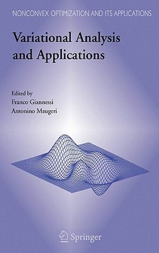 variational analysis and applications