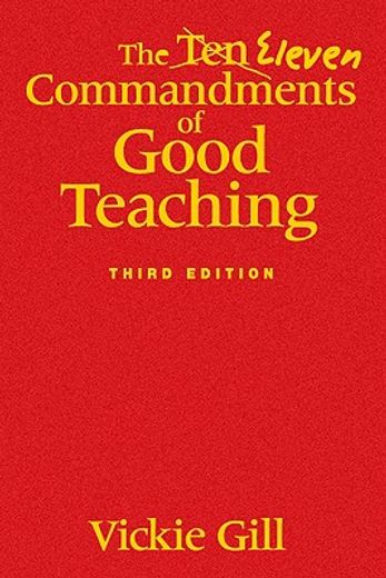 the eleven commandments of good teaching