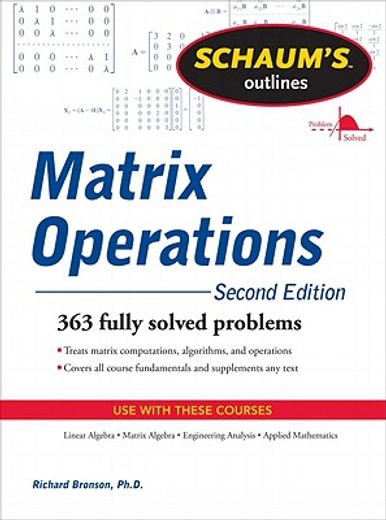 schaum´s outline of matrix operations