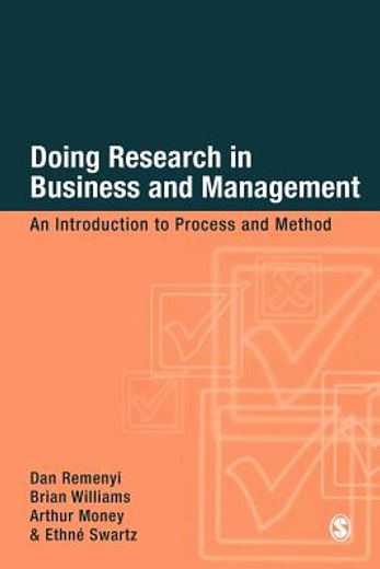 doing research in business and management,an introduction to process and method