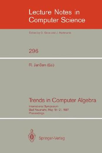 trends in computer algebra (en Inglés)