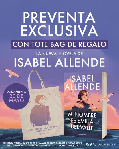MI NOMBRE ES EMILIA DEL VALLE + KIT DE LECTURA DE REGALO!