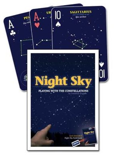 night sky playing cards (en Inglés)