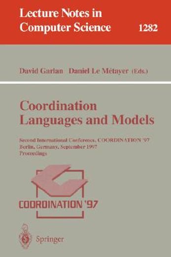 coordination languages and models (en Inglés)