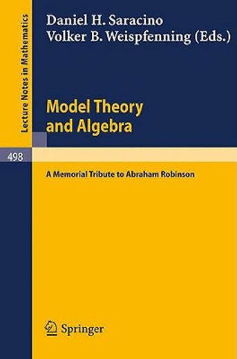 model theory and algebra (en Inglés)