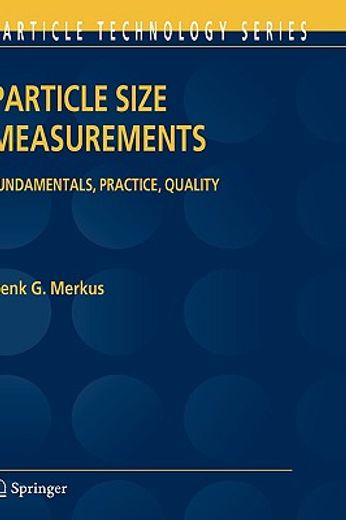 particle size measurement,established techniques and experiments