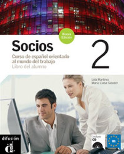 Socios. Libro del alumno. Con CD Audio.: Socios 2, Nueva edición. Libro del alumno + CD (Ele - Texto Español)