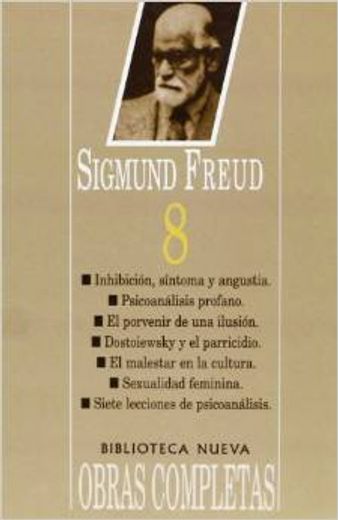 Sigmund Freud 8 (edición en rústica). Tomo 8 (1925-1933). Ensayos 145 al 184 (in Spanish)